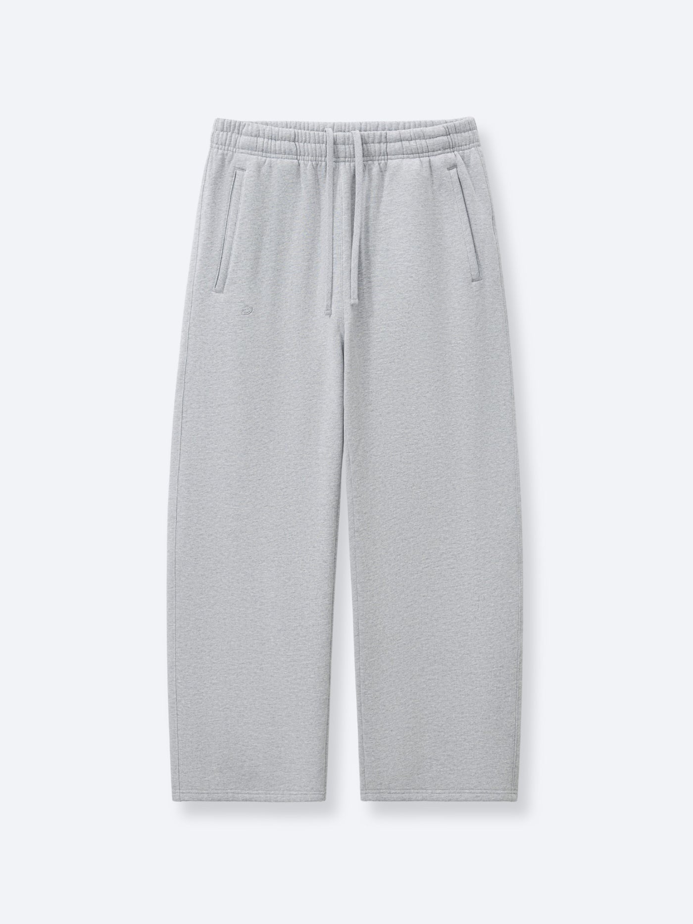 SIGNATURE BAGGY SWEATPANTS - HEATHER GREY