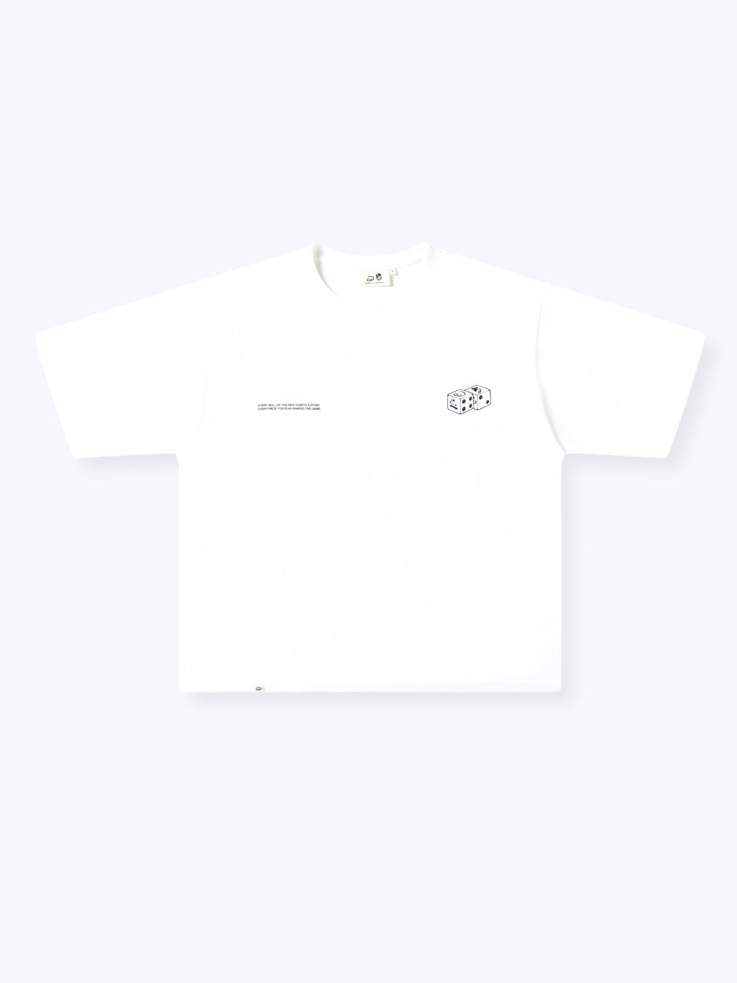 GAME PIECES TEE - WHITE