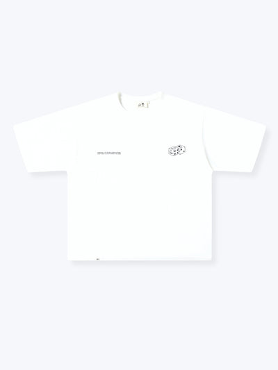 GAME PIECES TEE - WHITE