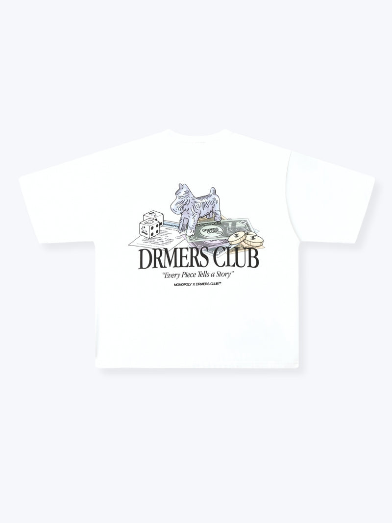 GAME PIECES TEE - WHITE