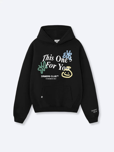 THIS ONE'S FOR YOU HOODIE - BLACK