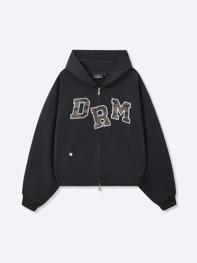 DRM ZIP UP - BLACK – DRMERS CLUB