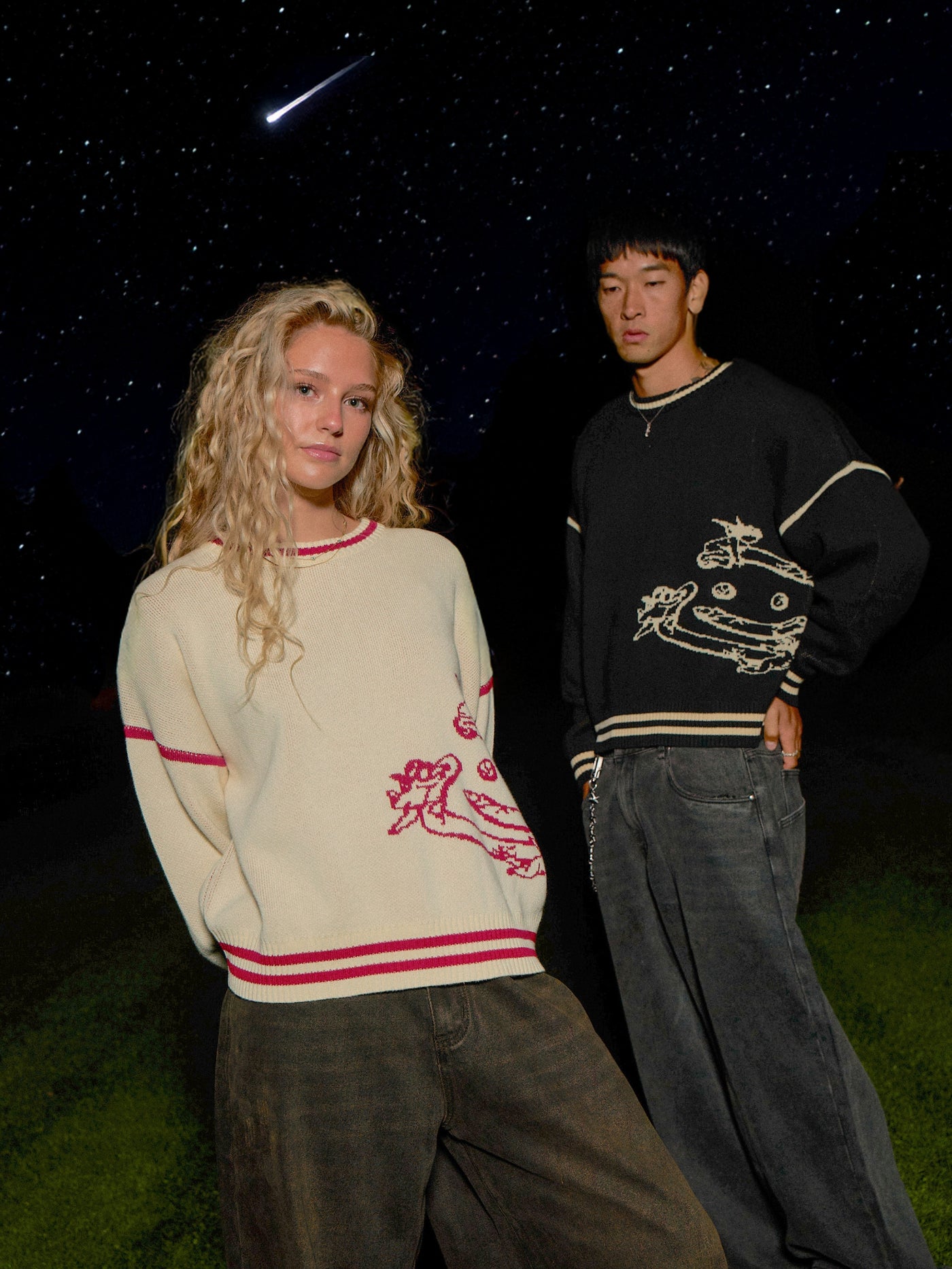 CHERUBS KNIT - BLACK