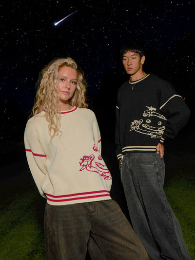 CHERUBS KNIT - BLACK