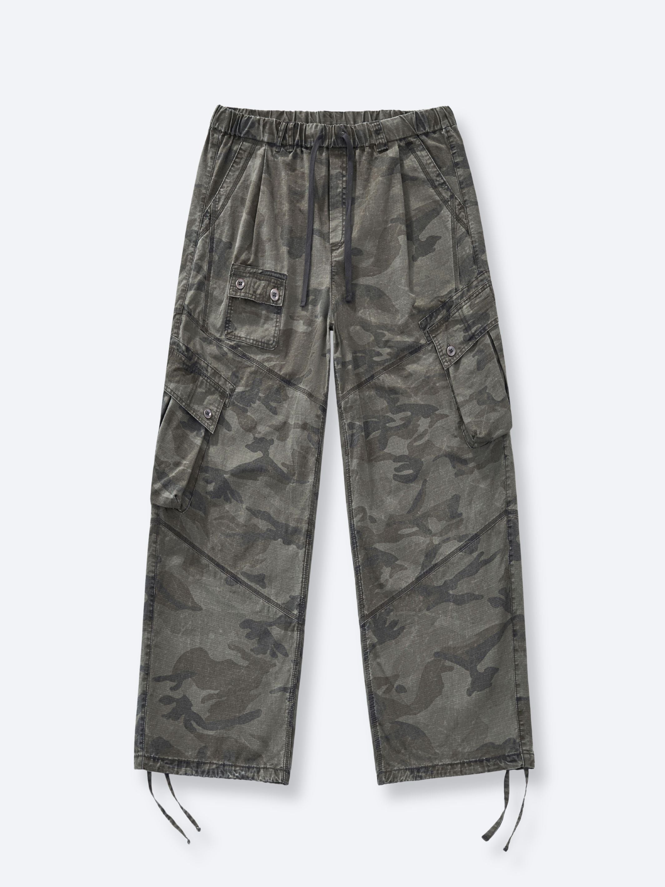 REINFORCED CAMO PANT - GREEN TERRAIN