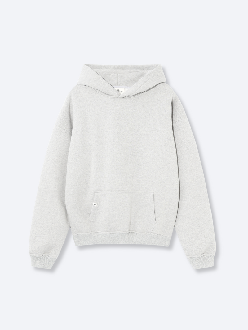 SIGNATURE BASIC HOODIE HEATHER GREY