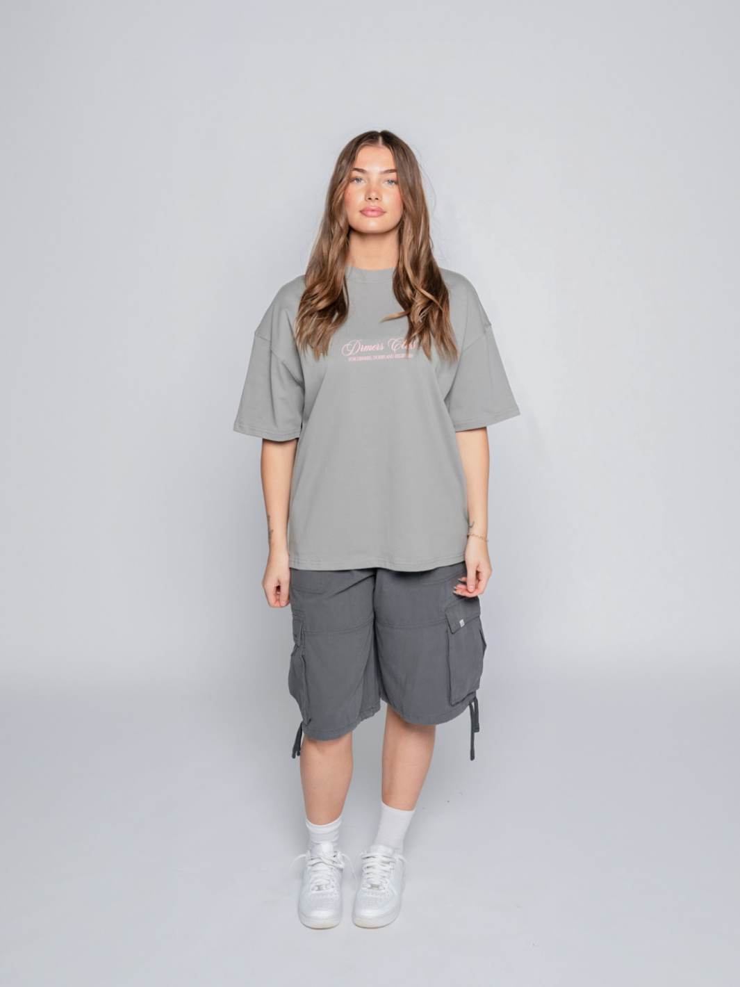 TWO CENTS TEE - DARK GREY