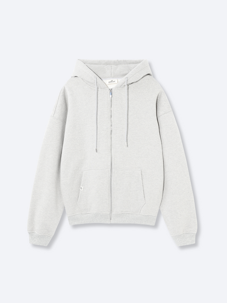 Zip up gray hoodie hotsell