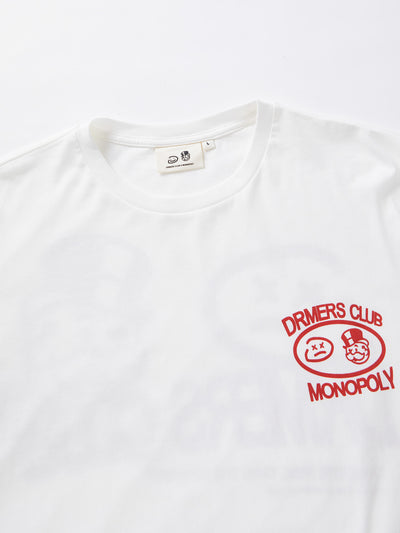 RISK & REWARD TEE - WHITE