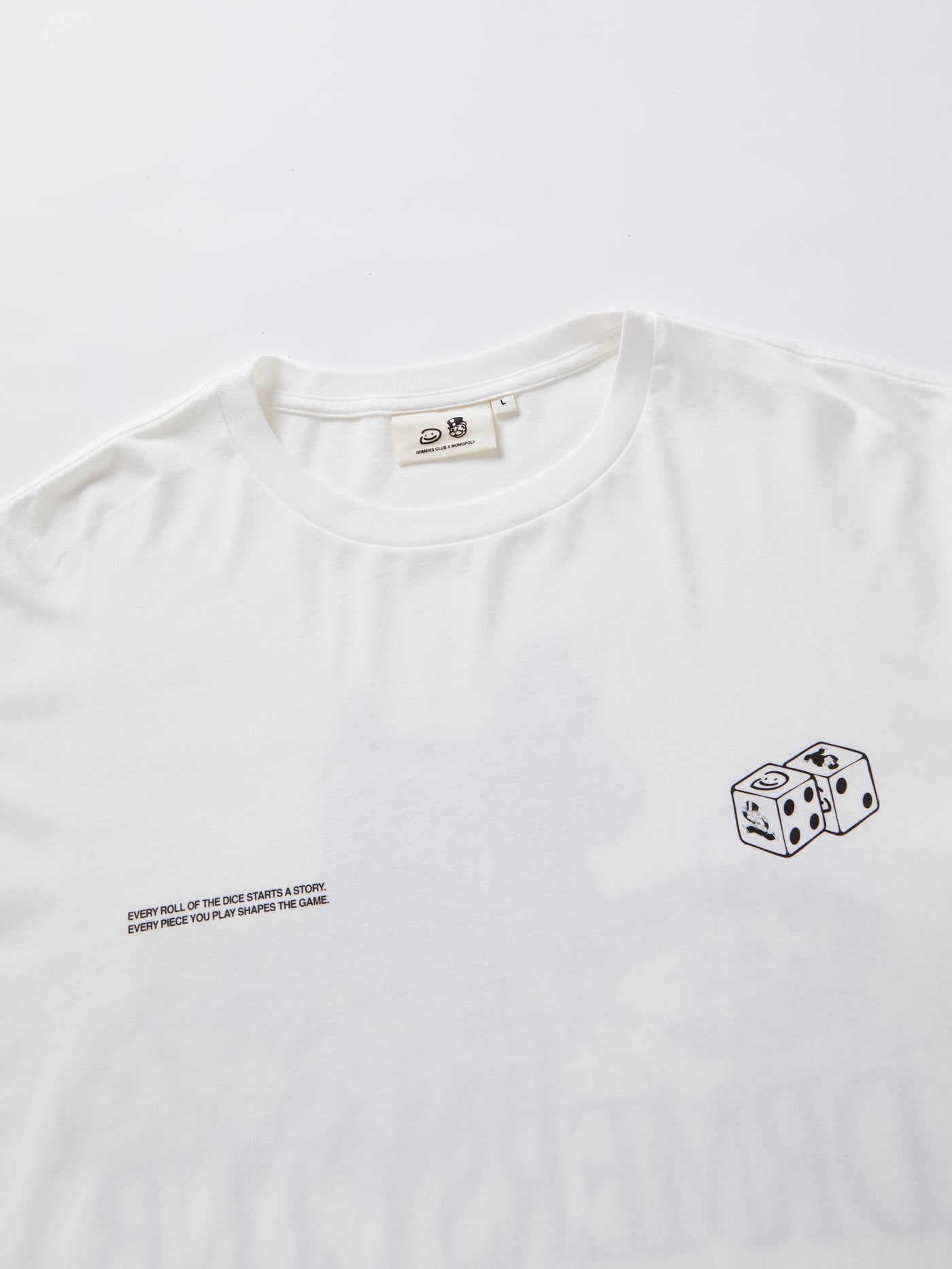 GAME PIECES TEE - WHITE