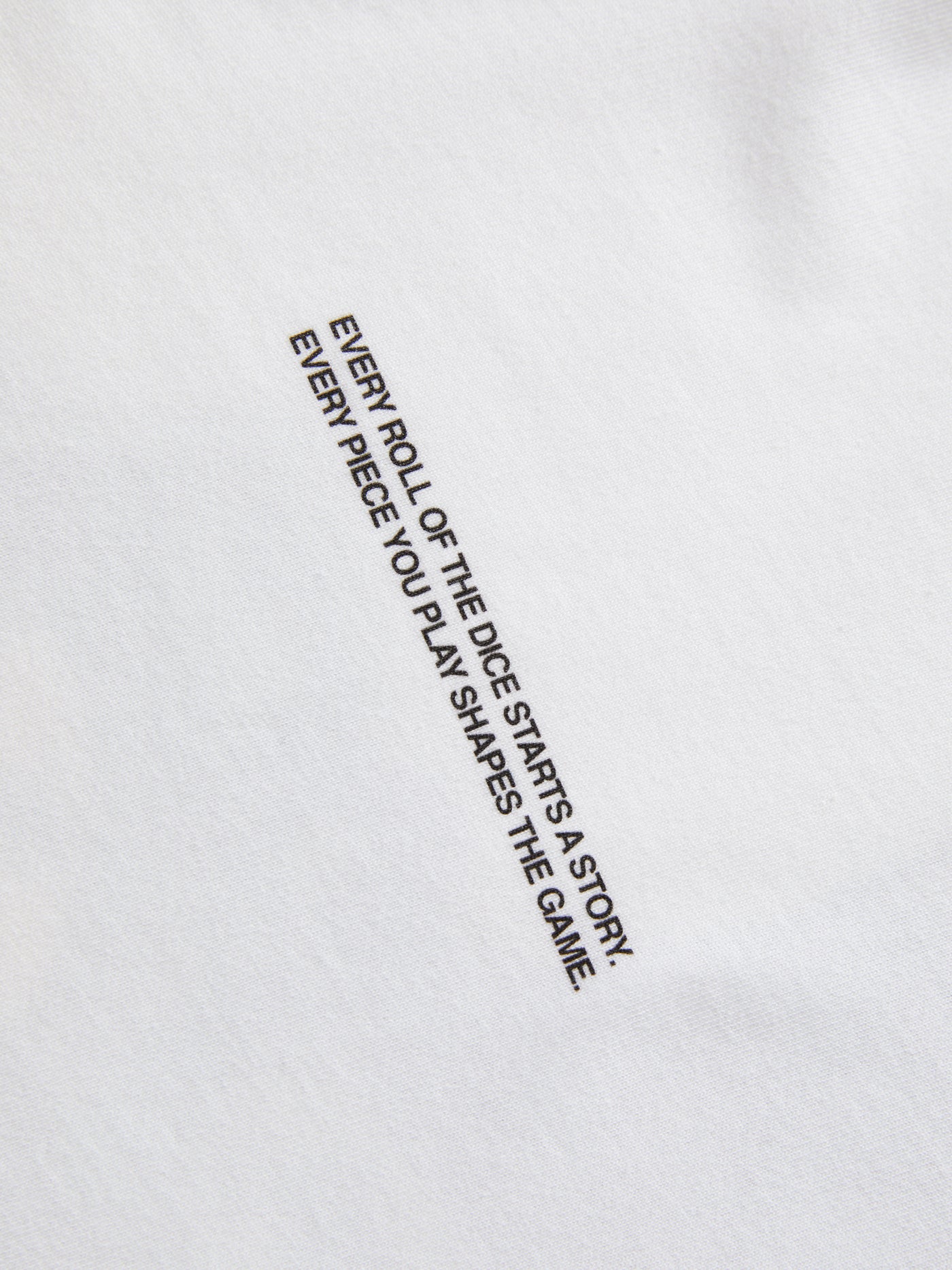GAME PIECES TEE - WHITE