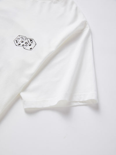 GAME PIECES TEE - WHITE