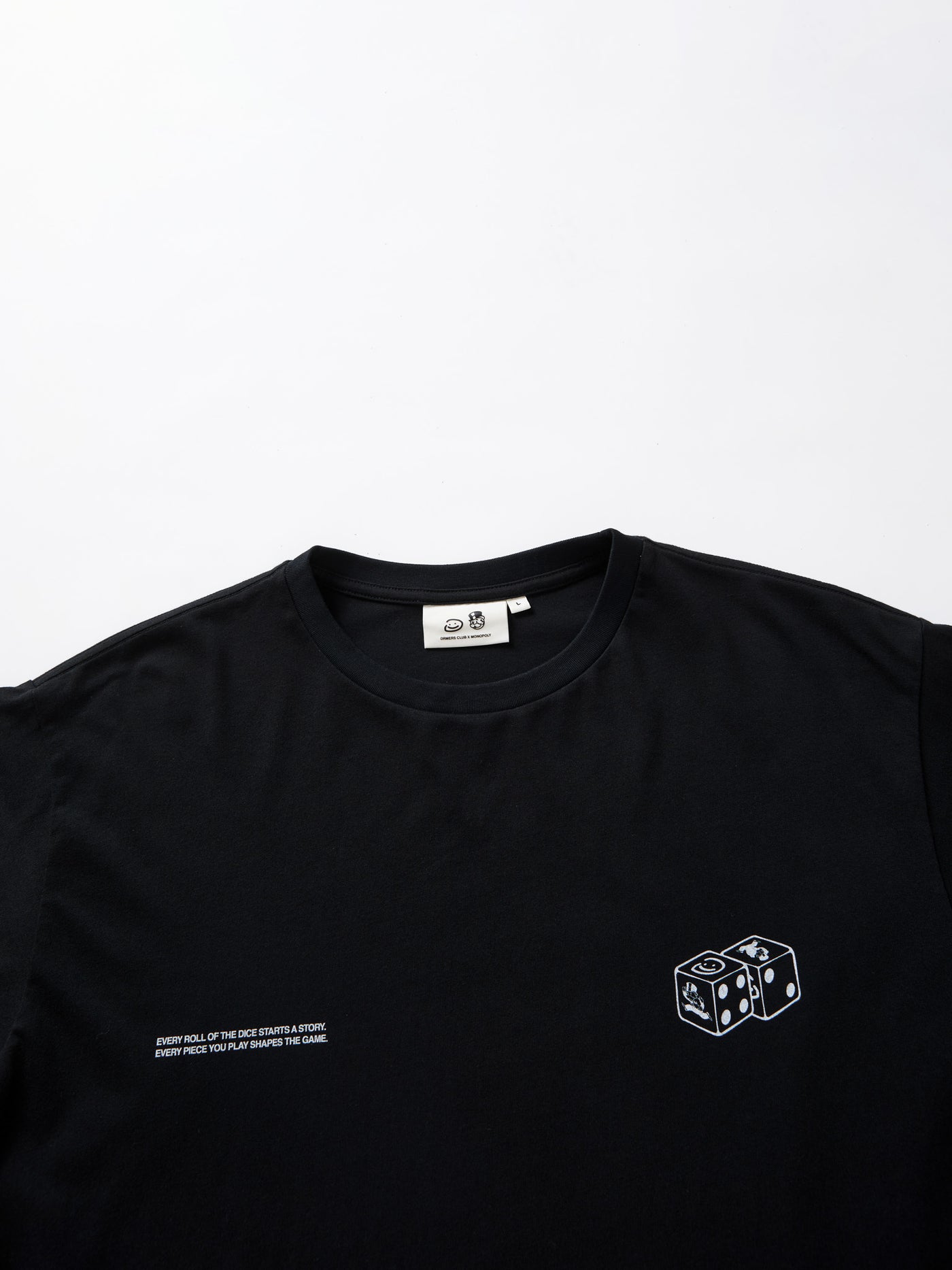 GAME PIECES TEE - BLACK