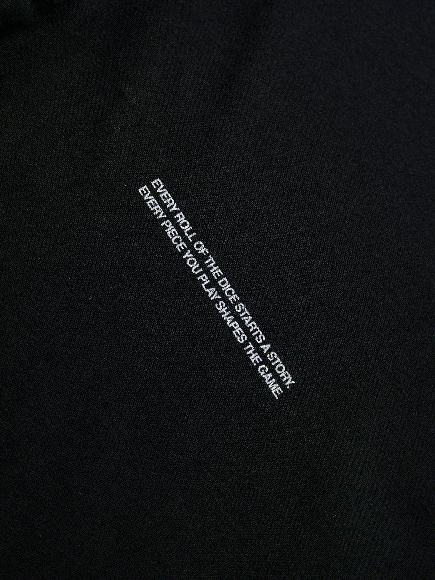 GAME PIECES TEE - BLACK