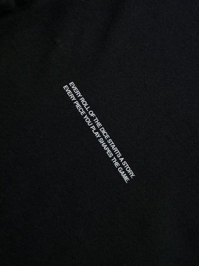GAME PIECES TEE - BLACK