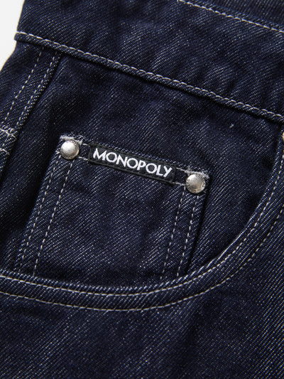 MONEY JORTS - INDIGO