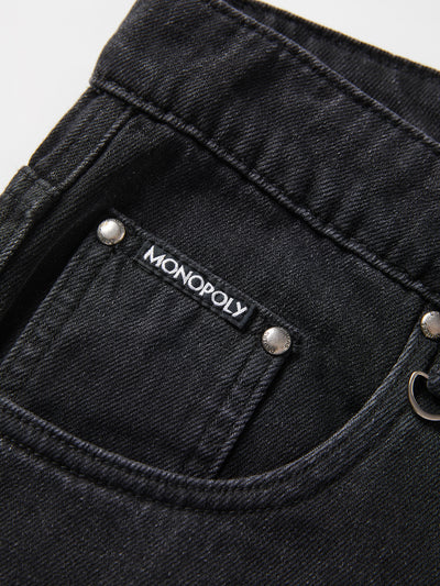 MONEY JORTS - BLACK