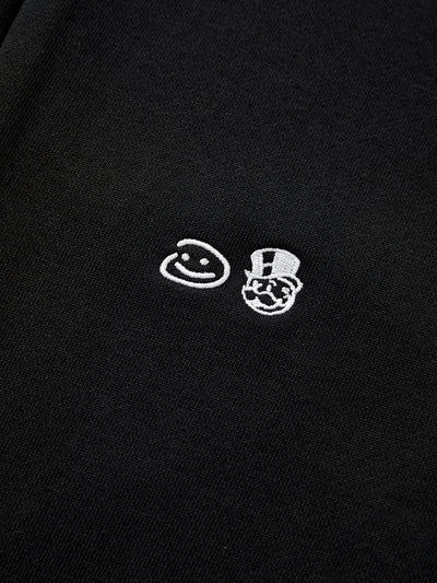 MONOPOLY MAN X DRMER KID SWEATPANTS - BLACK