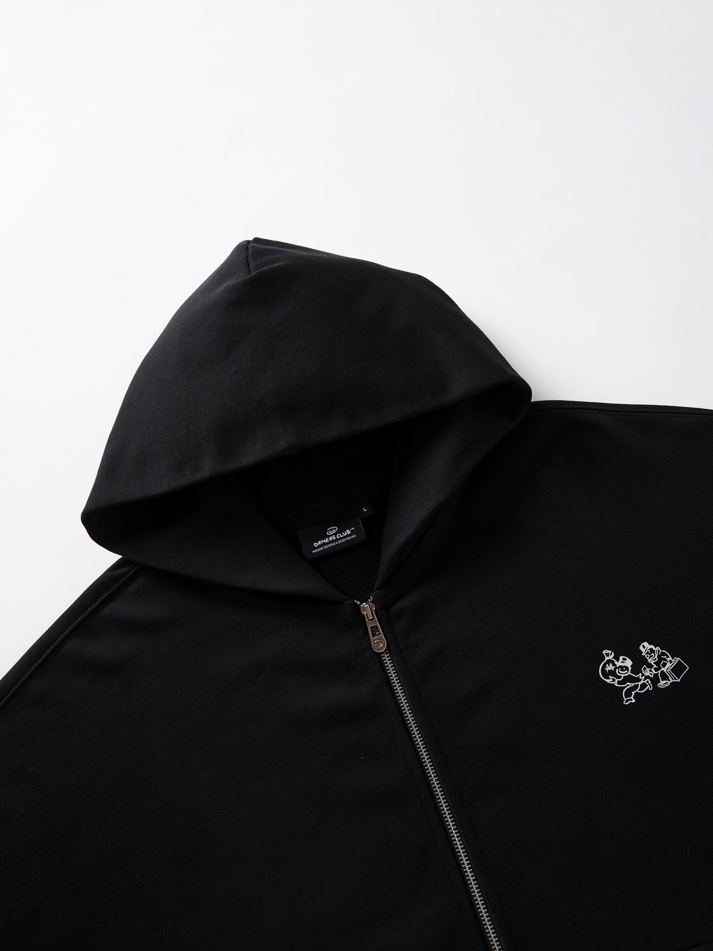 CHANCE ENCOUNTER ZIP UP - BLACK