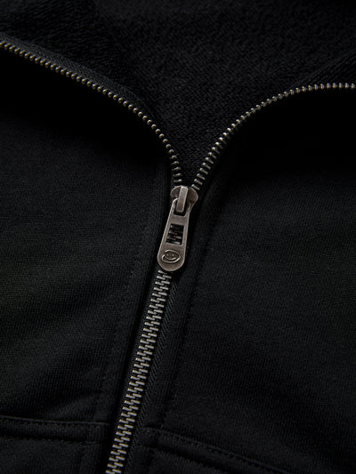 CHANCE ENCOUNTER ZIP UP - BLACK