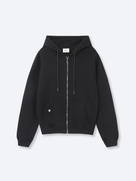 SIGNATURE BASIC ZIP UP HOODIE BLACK DRMERS CLUB