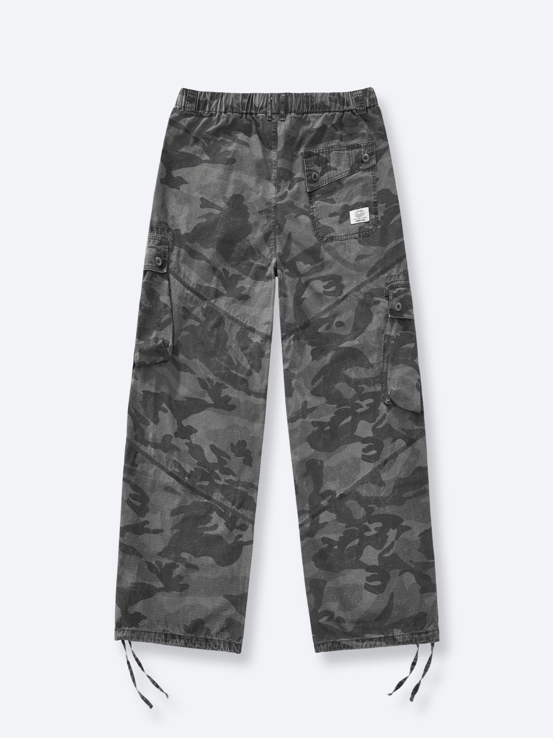 REINFORCED CAMO PANT - CHARCOAL
