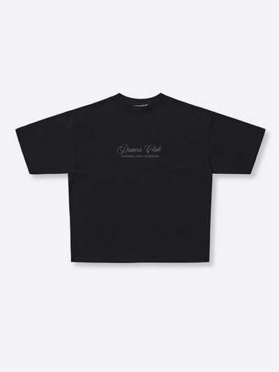 TWO CENTS TEE - BLACK