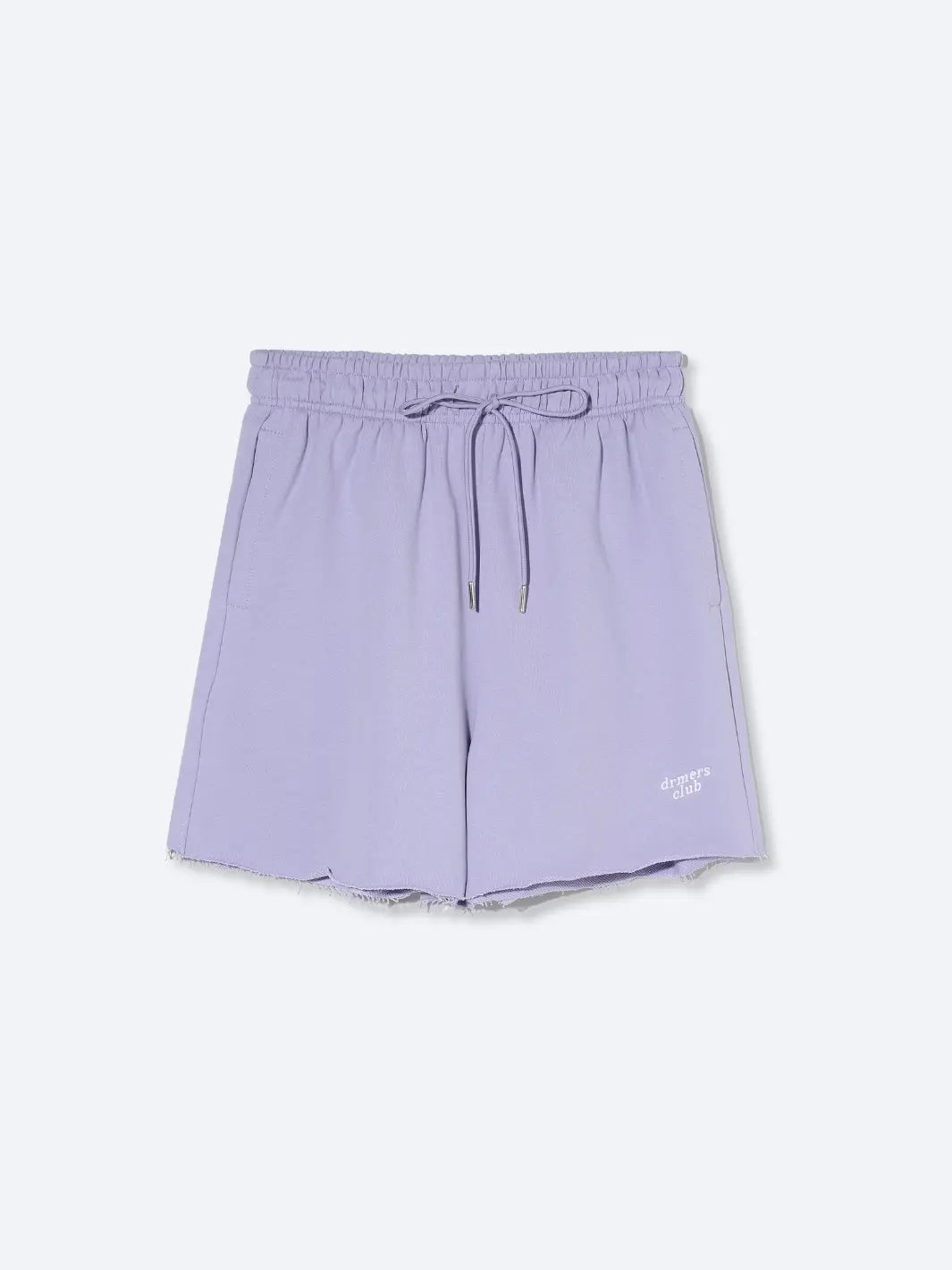 french terry sweat shorts - lilac