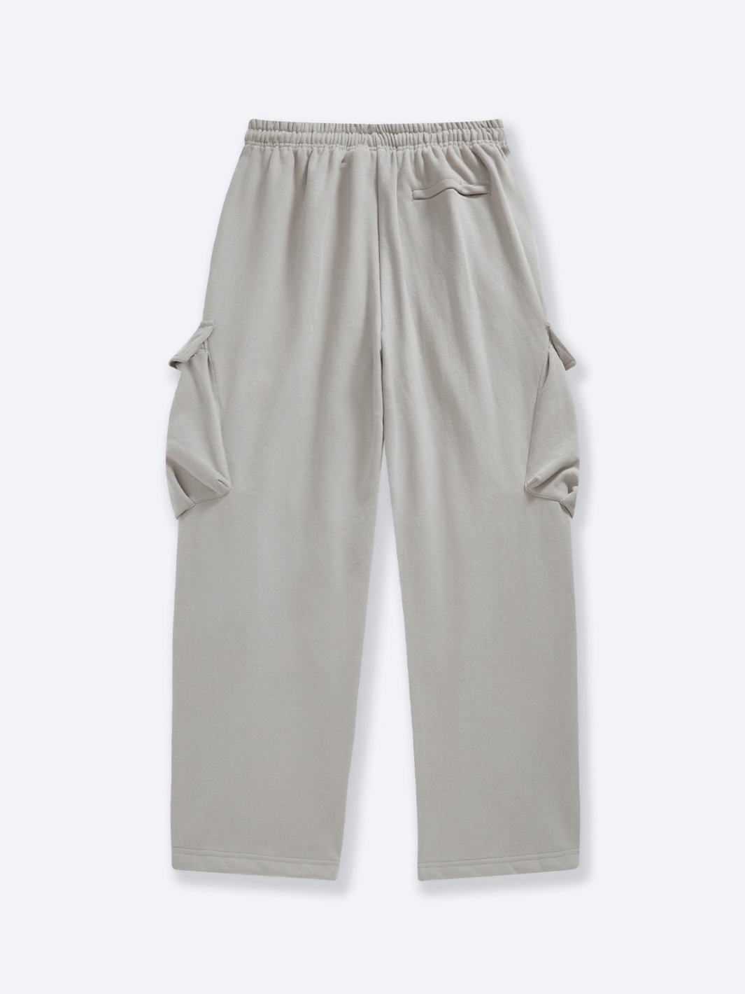 BAGGY CARGO SWEATPANTS - BEIGE