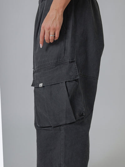 BAGGY CARGO PANTS - GRAPHITE