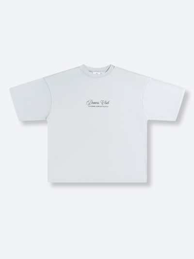 TWO CENTS TEE - LIGHT GREY