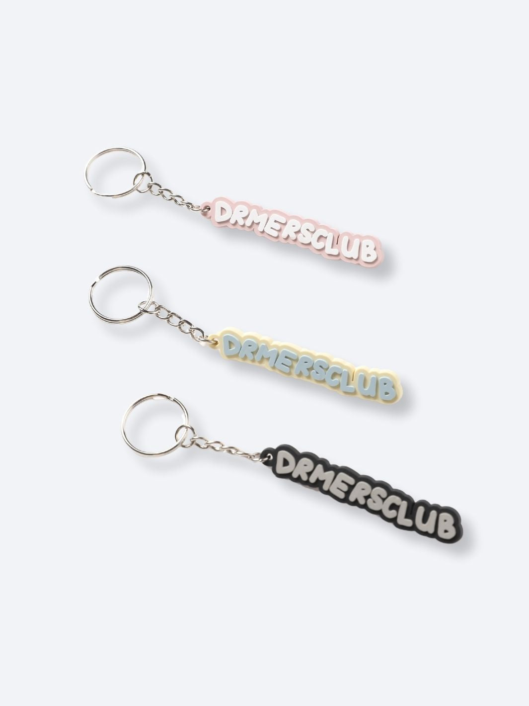 TEXT LOGO KEYCHAIN