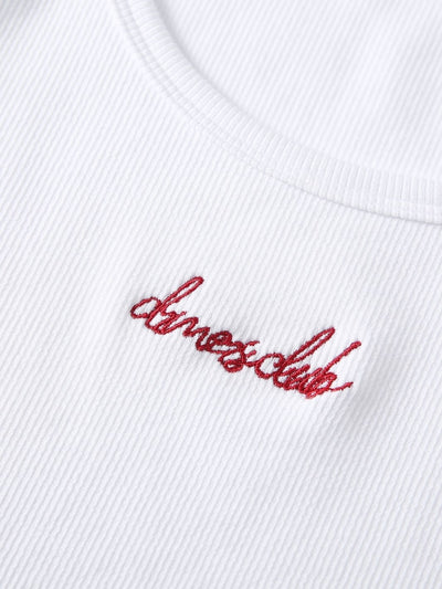 SCRIBBLE TANK - WHITE