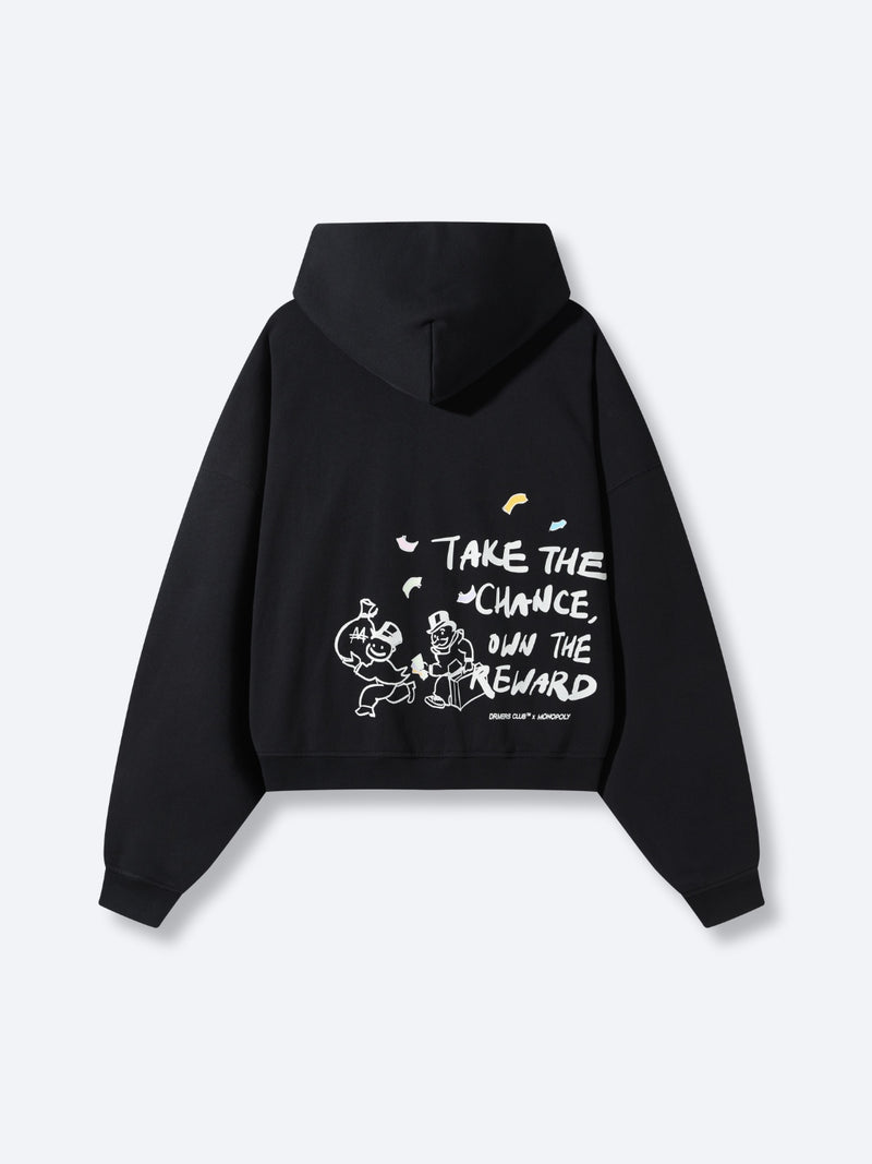 CHANCE ENCOUNTER ZIP UP - BLACK