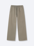 STRAIGHT LEG SWEATPANTS - DEEP TAUPE