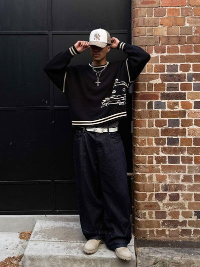 CHERUBS KNIT - BLACK