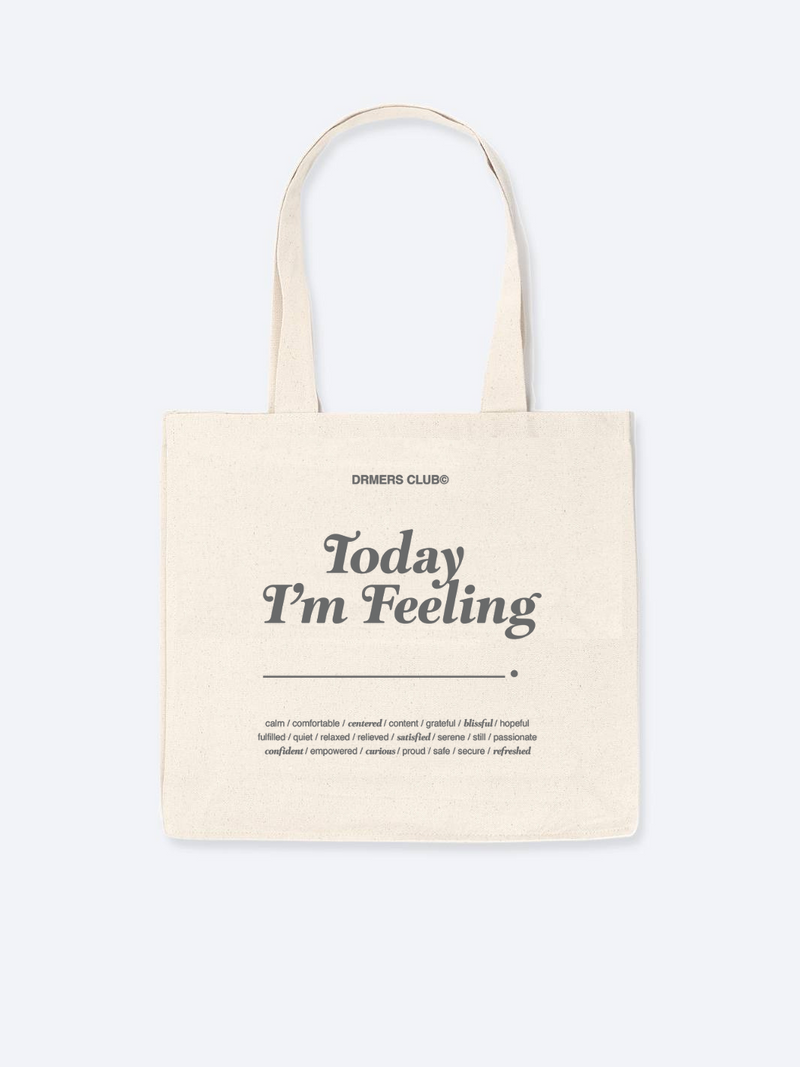 FEELINGS TOTE - NATURAL