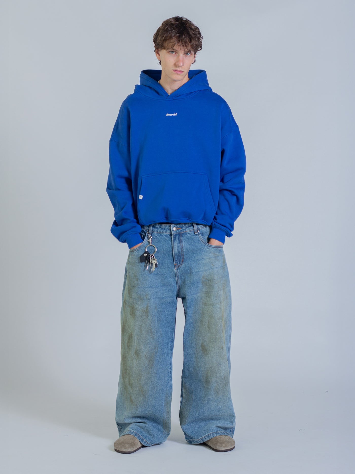 IT'S OKAY TO NOT KNOW HOODIE - COBALT BLUE