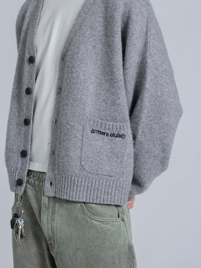 KNIT CARDIGAN - GREY