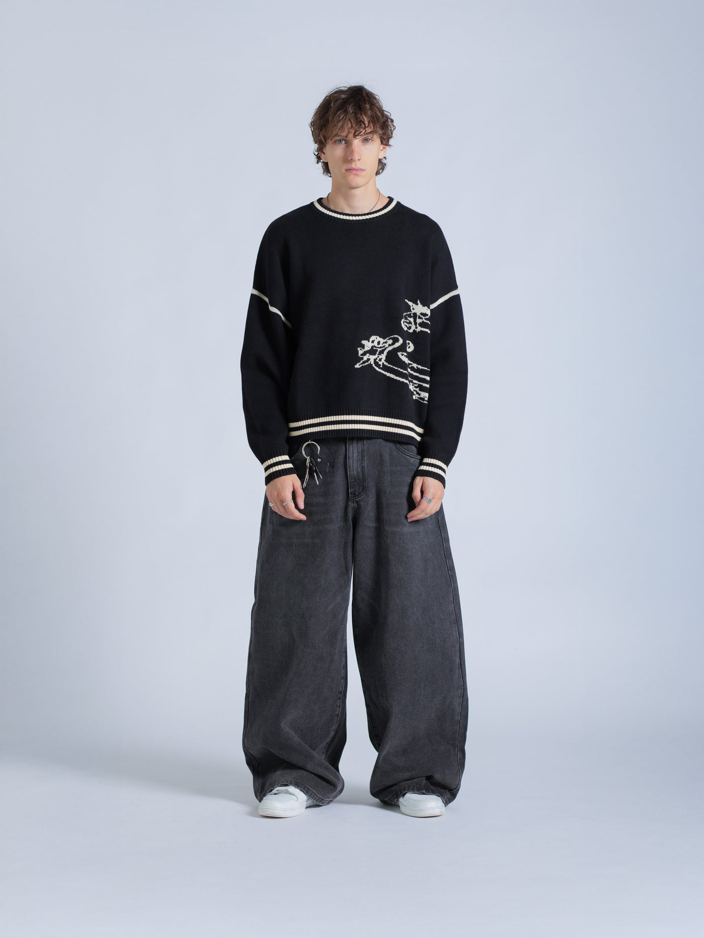 CHERUBS KNIT - BLACK