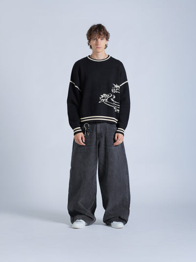 CHERUBS KNIT - BLACK