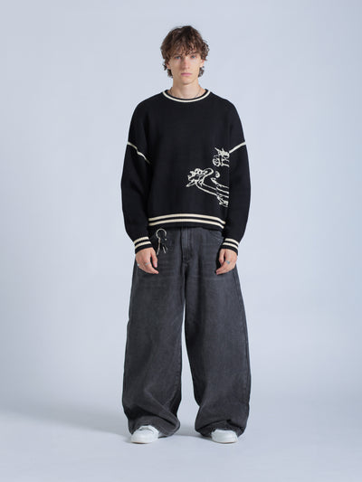 CHERUBS KNIT - BLACK