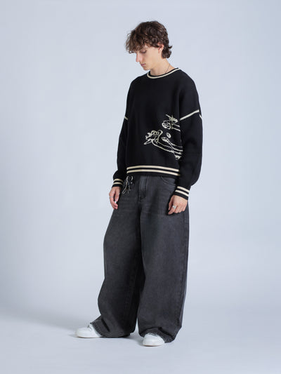 CHERUBS KNIT - BLACK