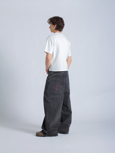 POLARIS JEANS - WASHED BLACK