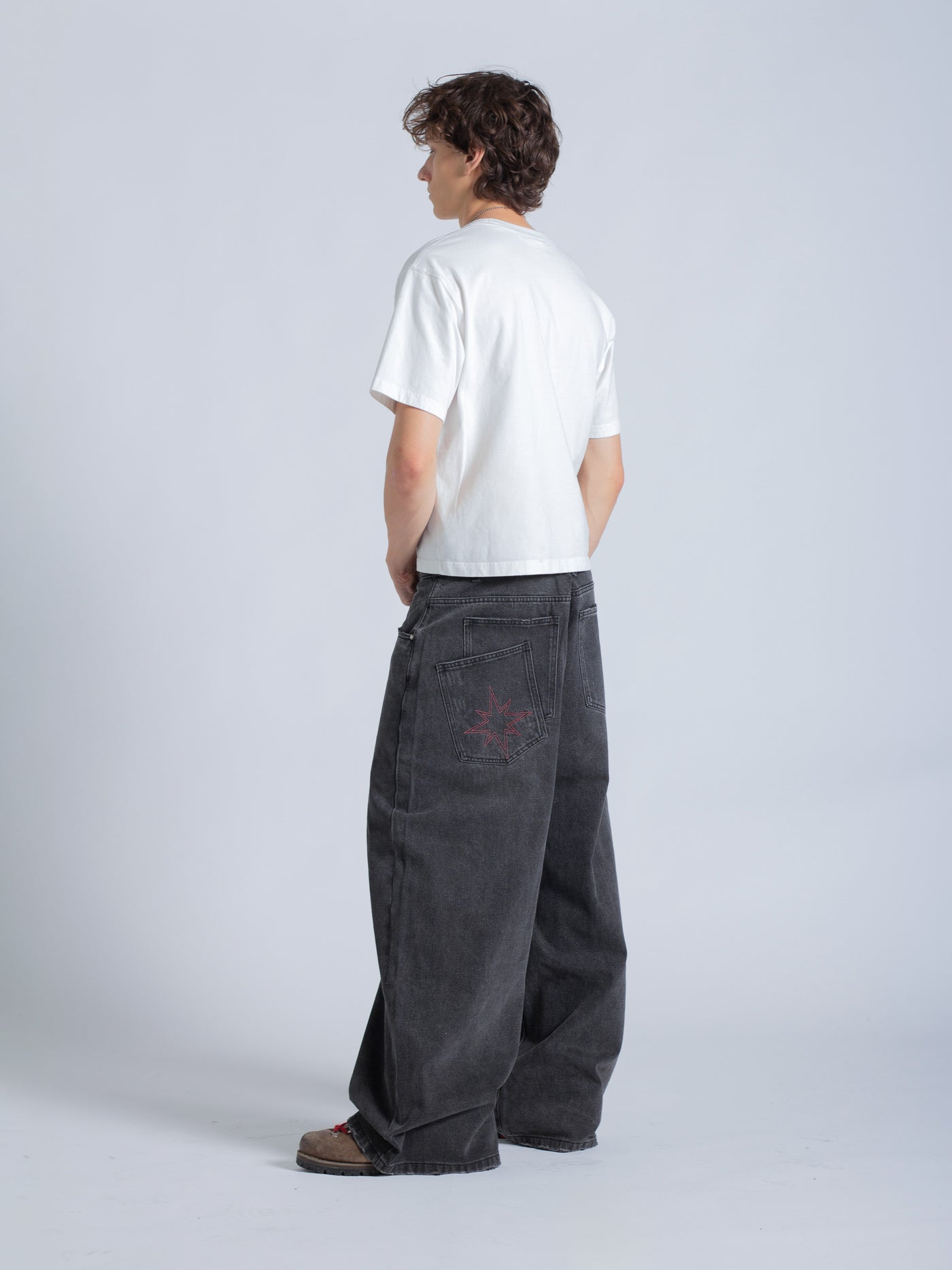 POLARIS JEANS - WASHED BLACK