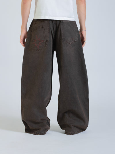 POLARIS JEANS - MUD BROWN