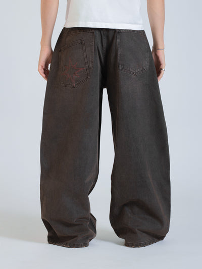 POLARIS JEANS - MUD BROWN