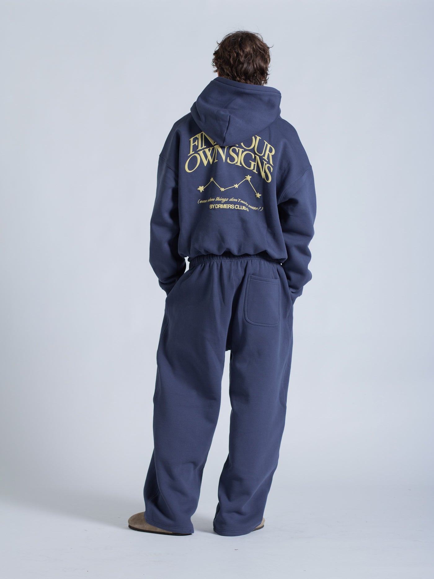 FIND YOUR OWN SIGNS HOODIE - COSMIC NAVY