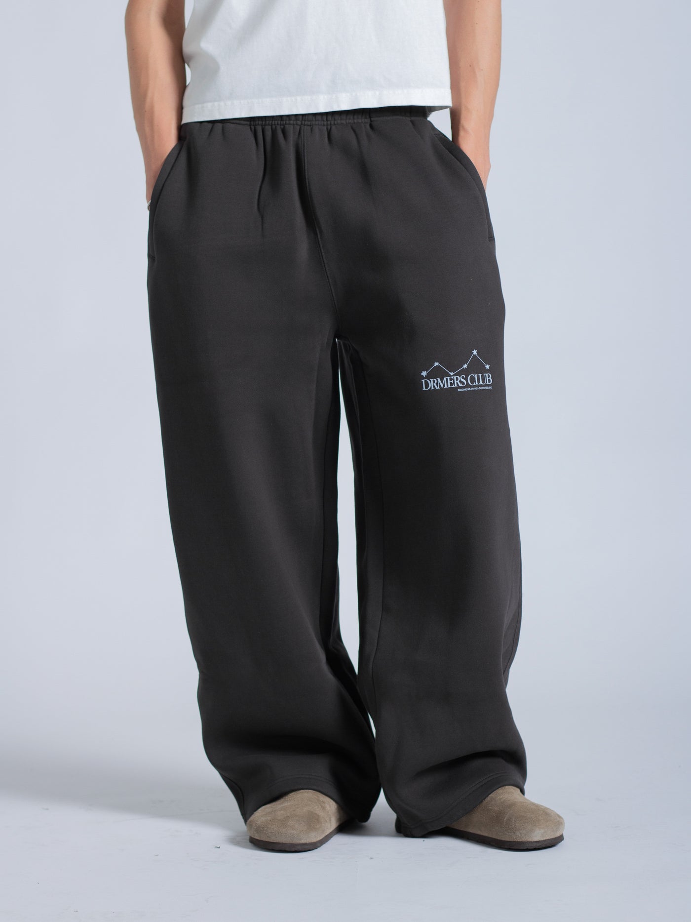 FIND YOUR OWN SIGNS SWEATPANTS - FADED BLACK