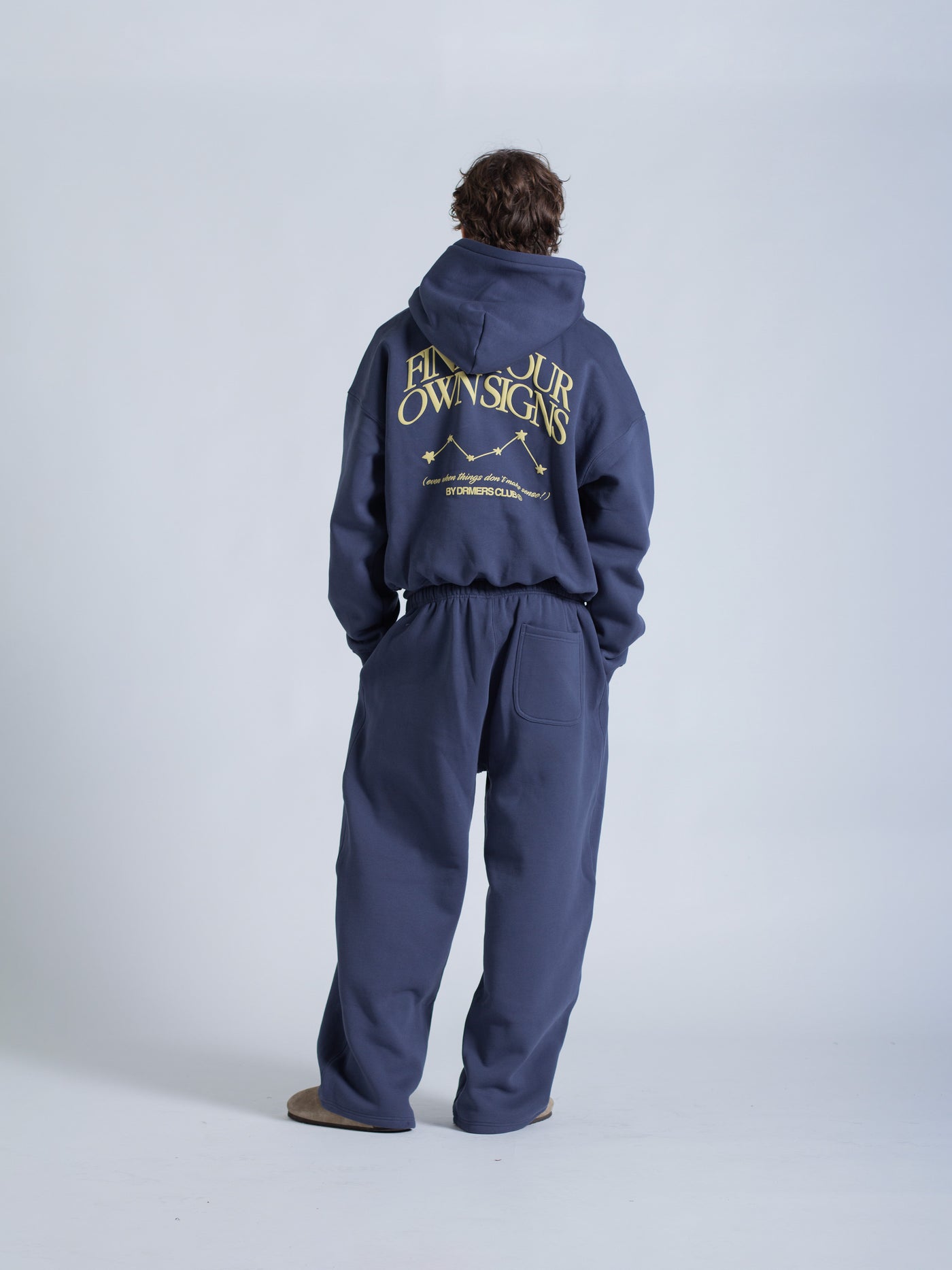 FIND YOUR OWN SIGNS HOODIE - COSMIC NAVY